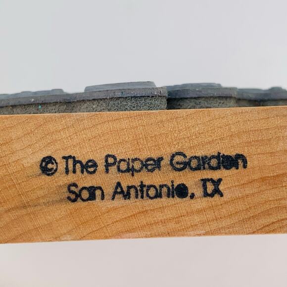 Rubber Stamp Lot Of 20 Christmas  Snowman Tree Wisemen Stocking Angel Reindeer - Picture 9 of 16